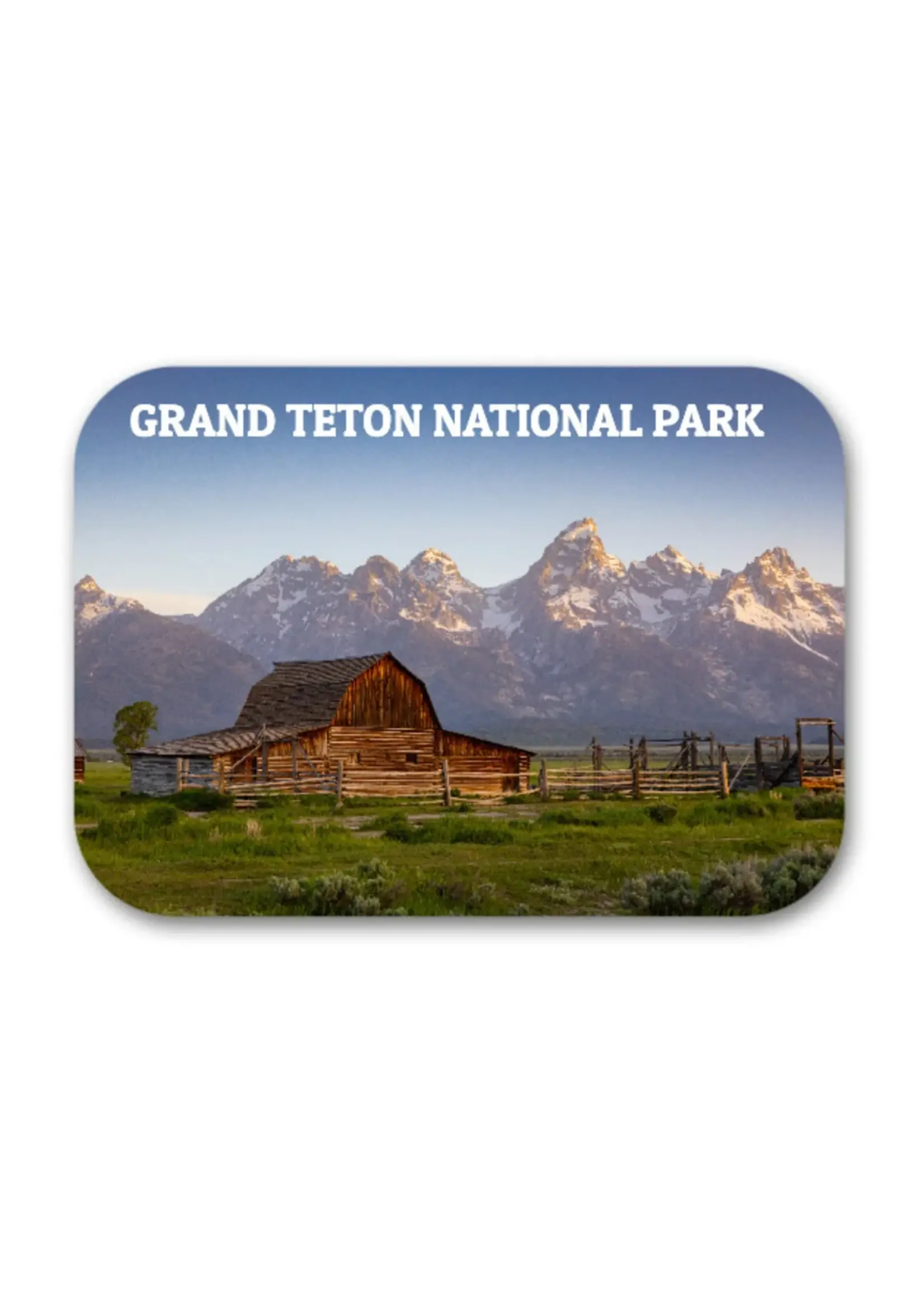 GTNP Barn Photo Magnet