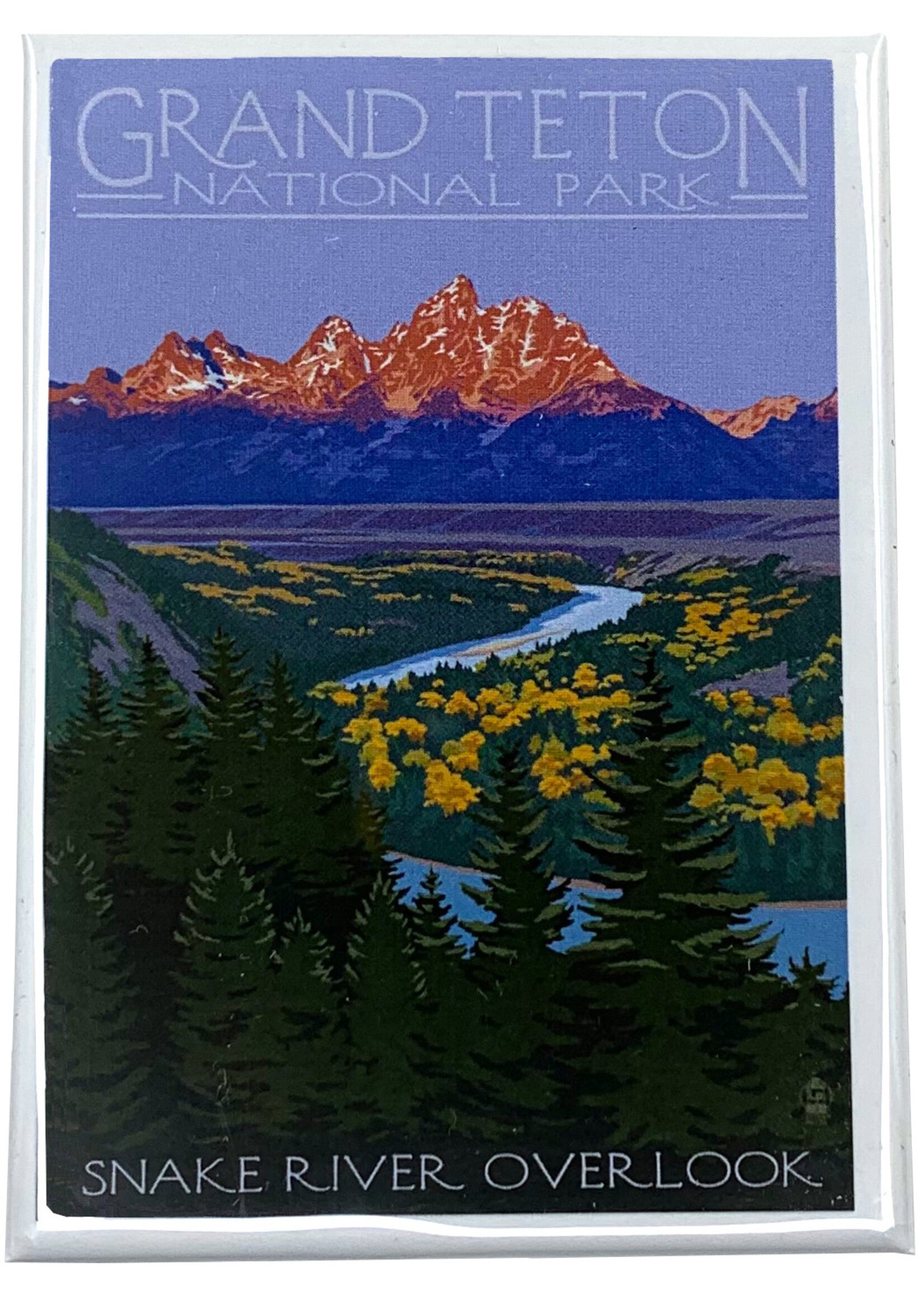 GTNP Snake River Overlook Magnet