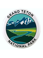 Snake River Overlook Round Magnet