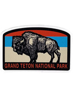 Grand Teton Enchilada Bison Sticker