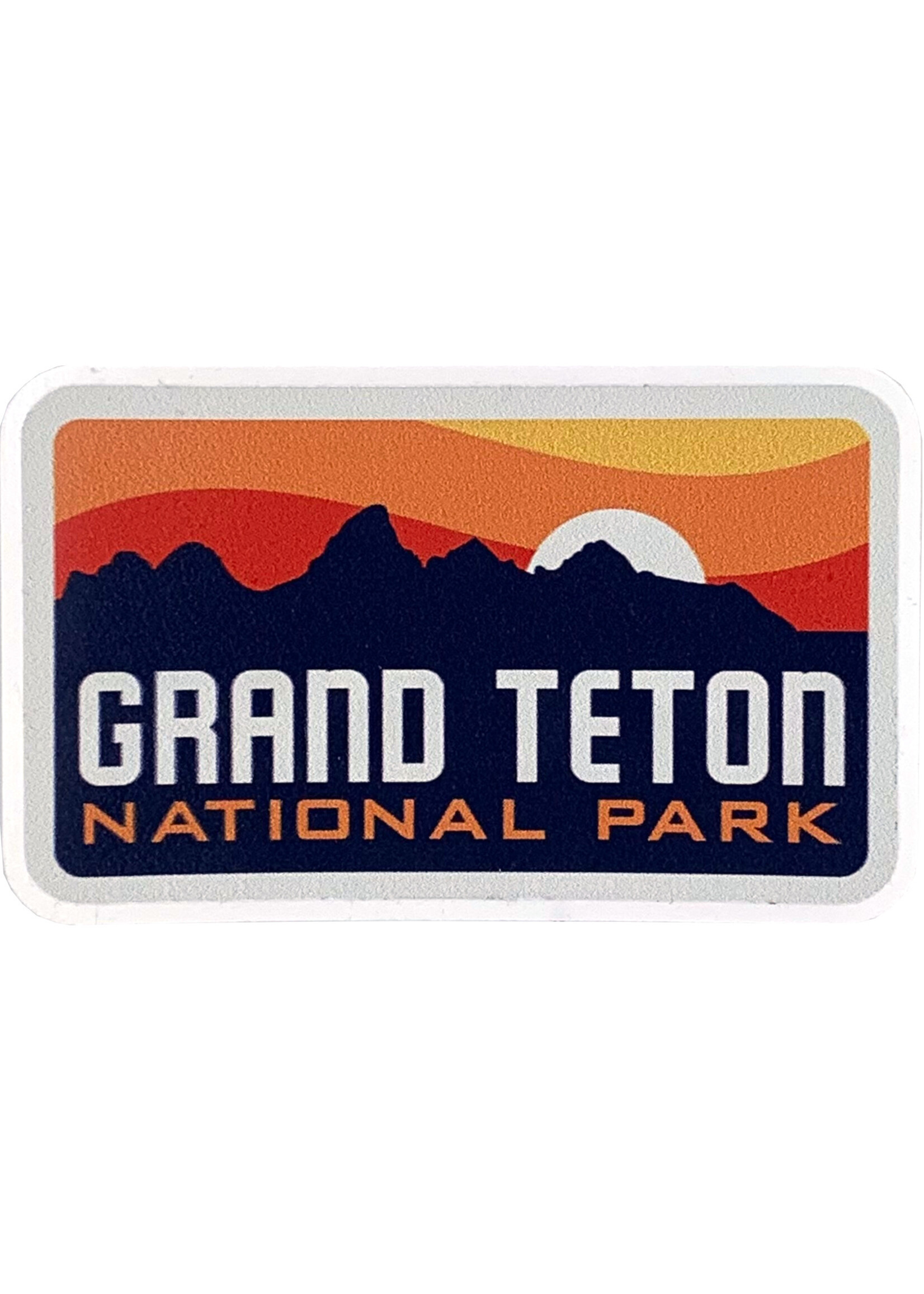 GTNP Groove Teton Sunset Sticker