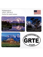 GRTE Four Piece Sticker Set