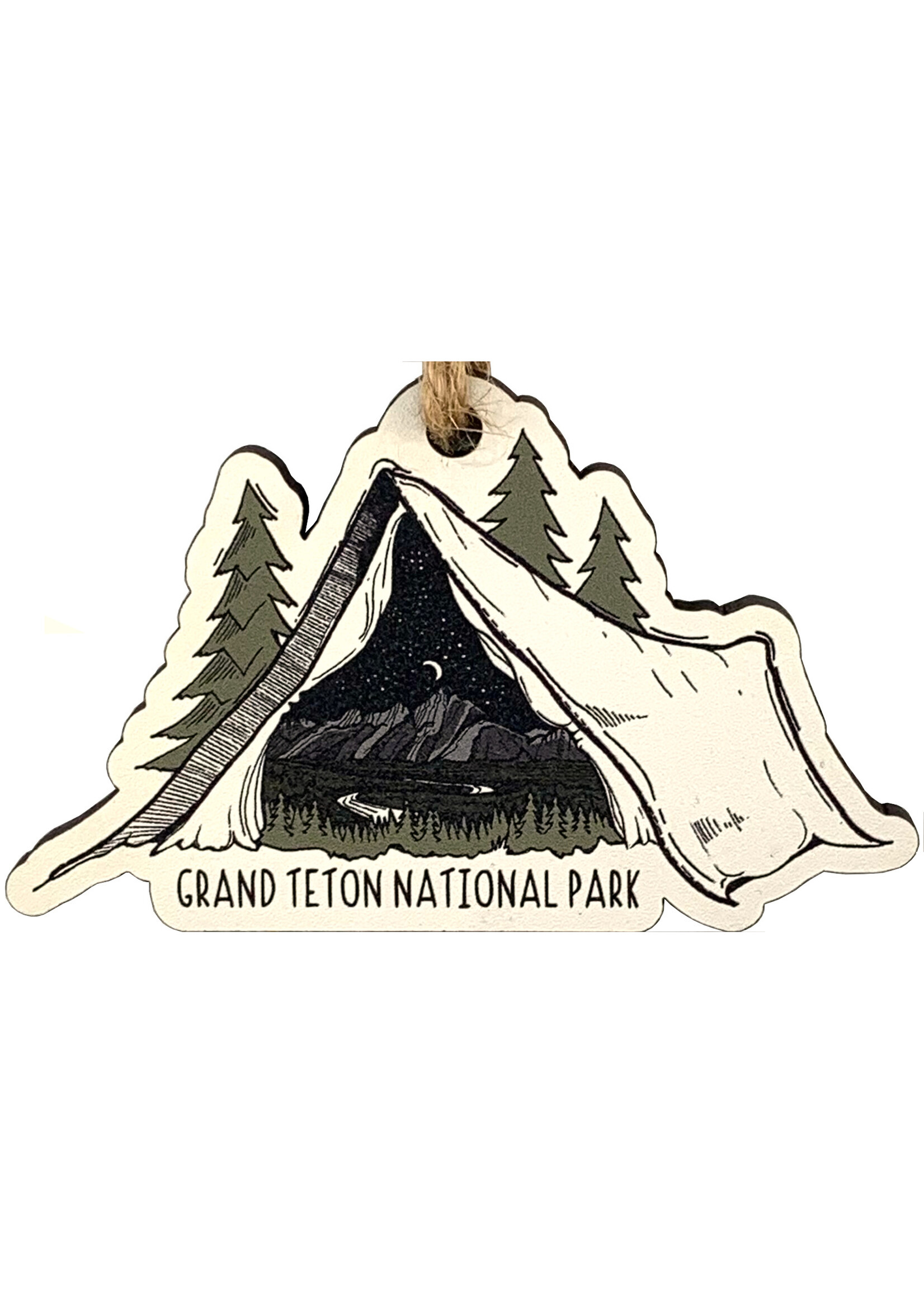 Grand Teton Tent Ornament
