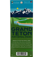 Grand Teton Color Block Sticker