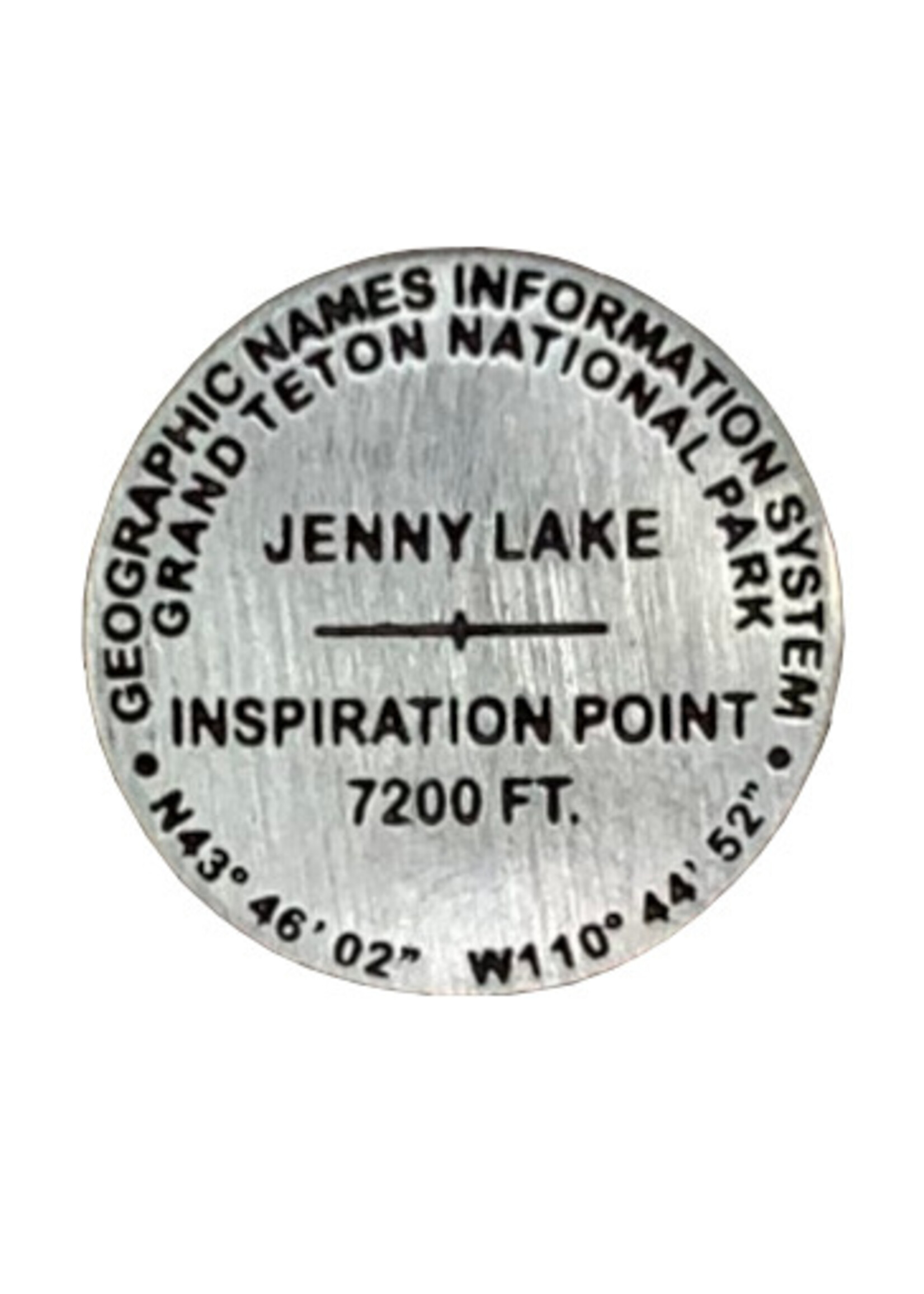 Inspiration Point Summit Marker Pin