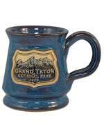 Grand Teton Deneen Pottery Mug - Blue