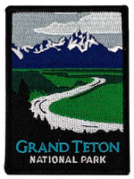 Grand Teton Retro Patch