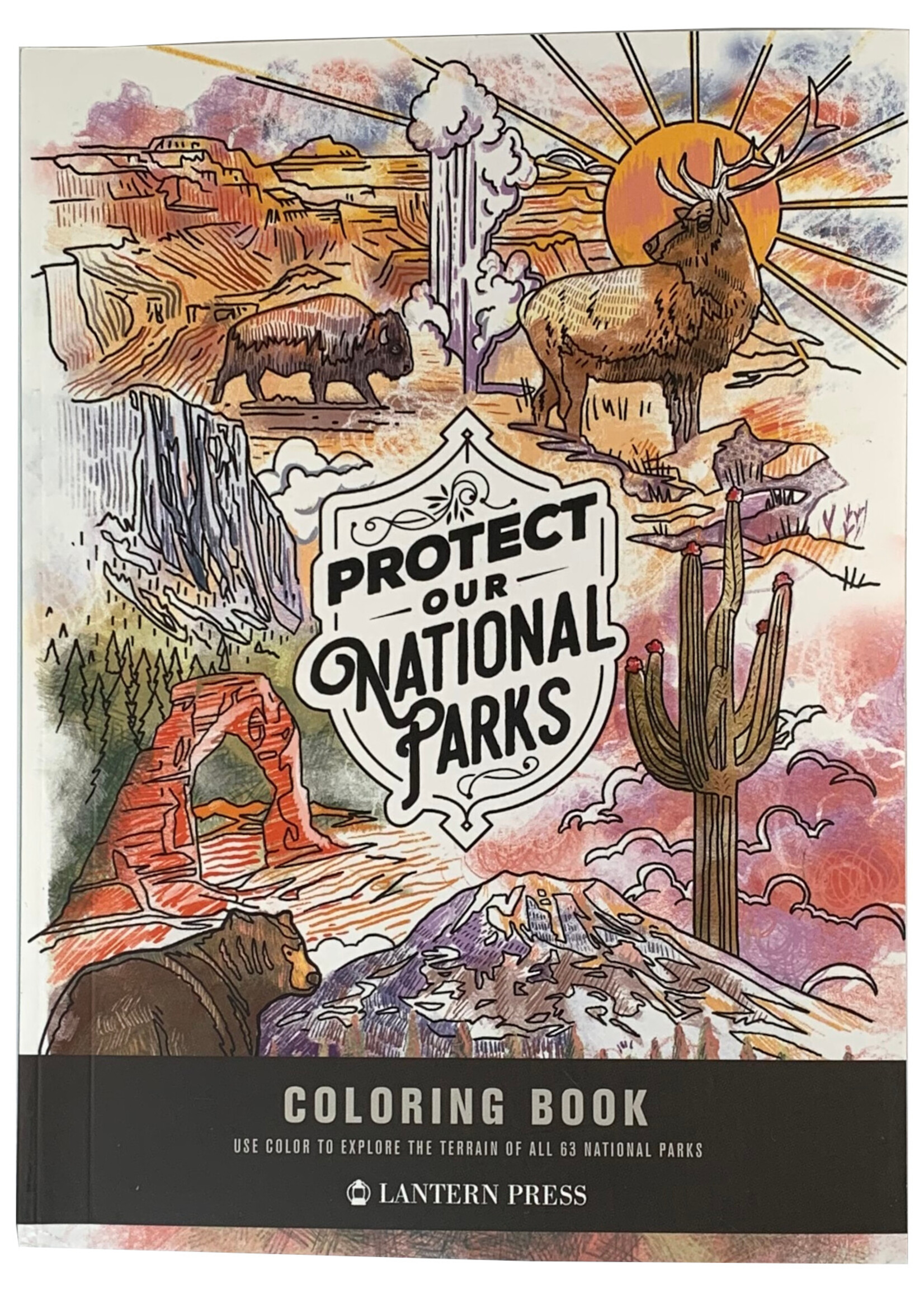 Protect Our National Parks Coloring Book