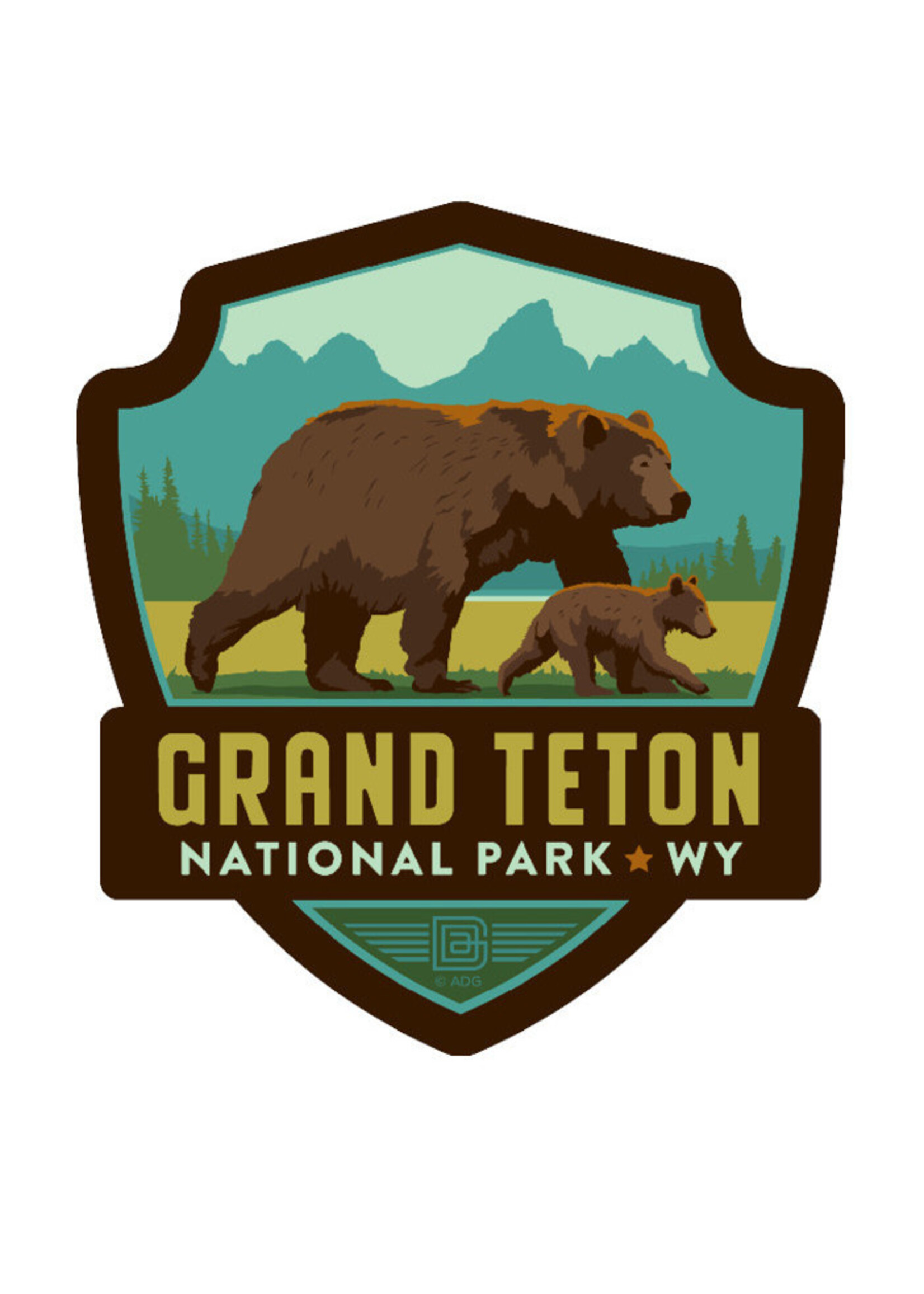 Grand Teton Small NOSO Patch