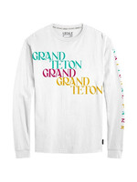 GTNP Swaying Script Long-sleeved tshirt
