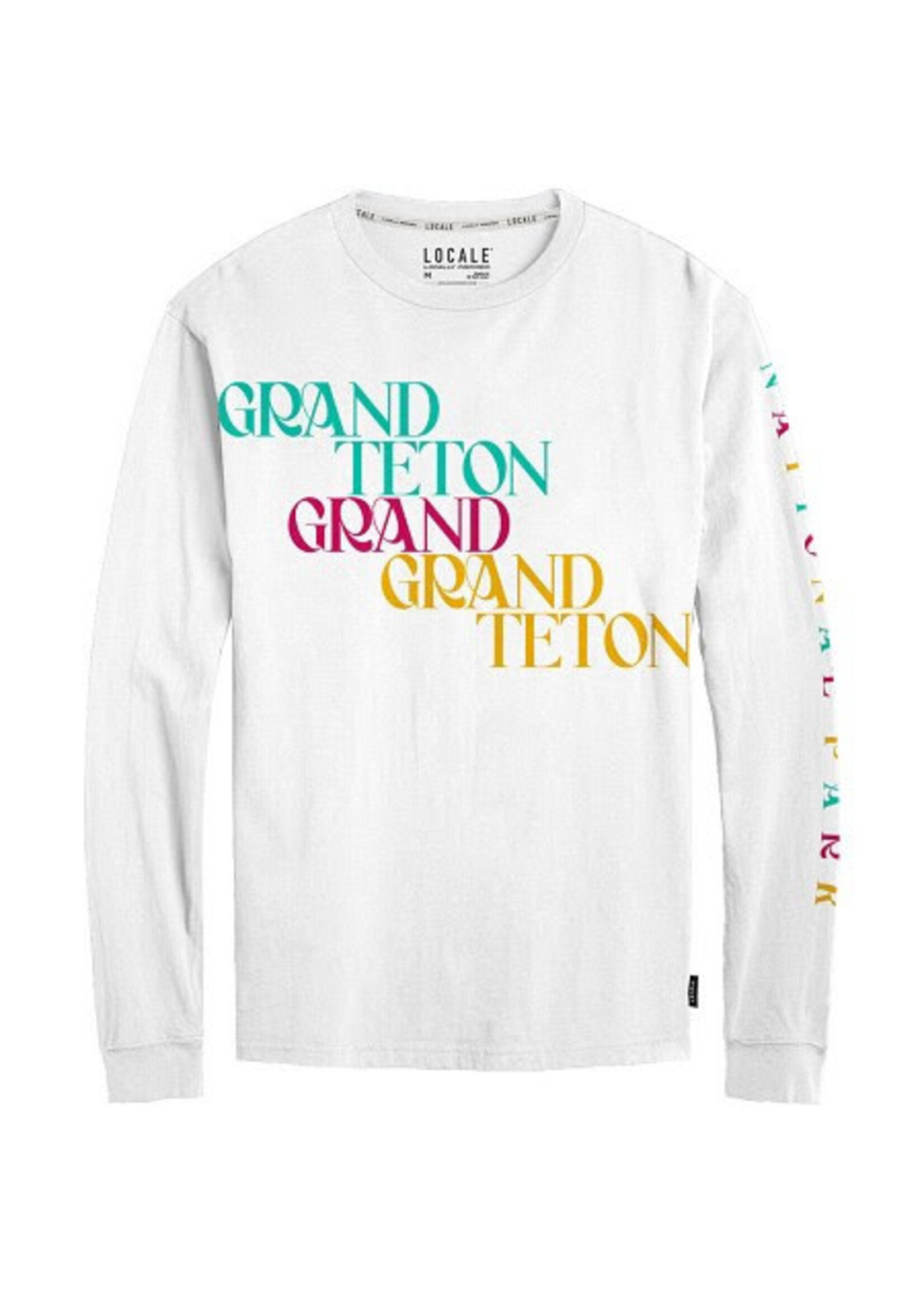 GTNP Swaying Script Long-sleeved tshirt