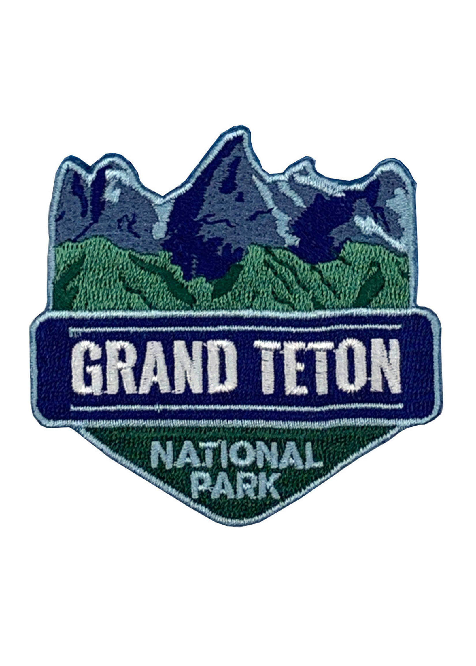 LW Bristol GT Die Cut Mountain Patch