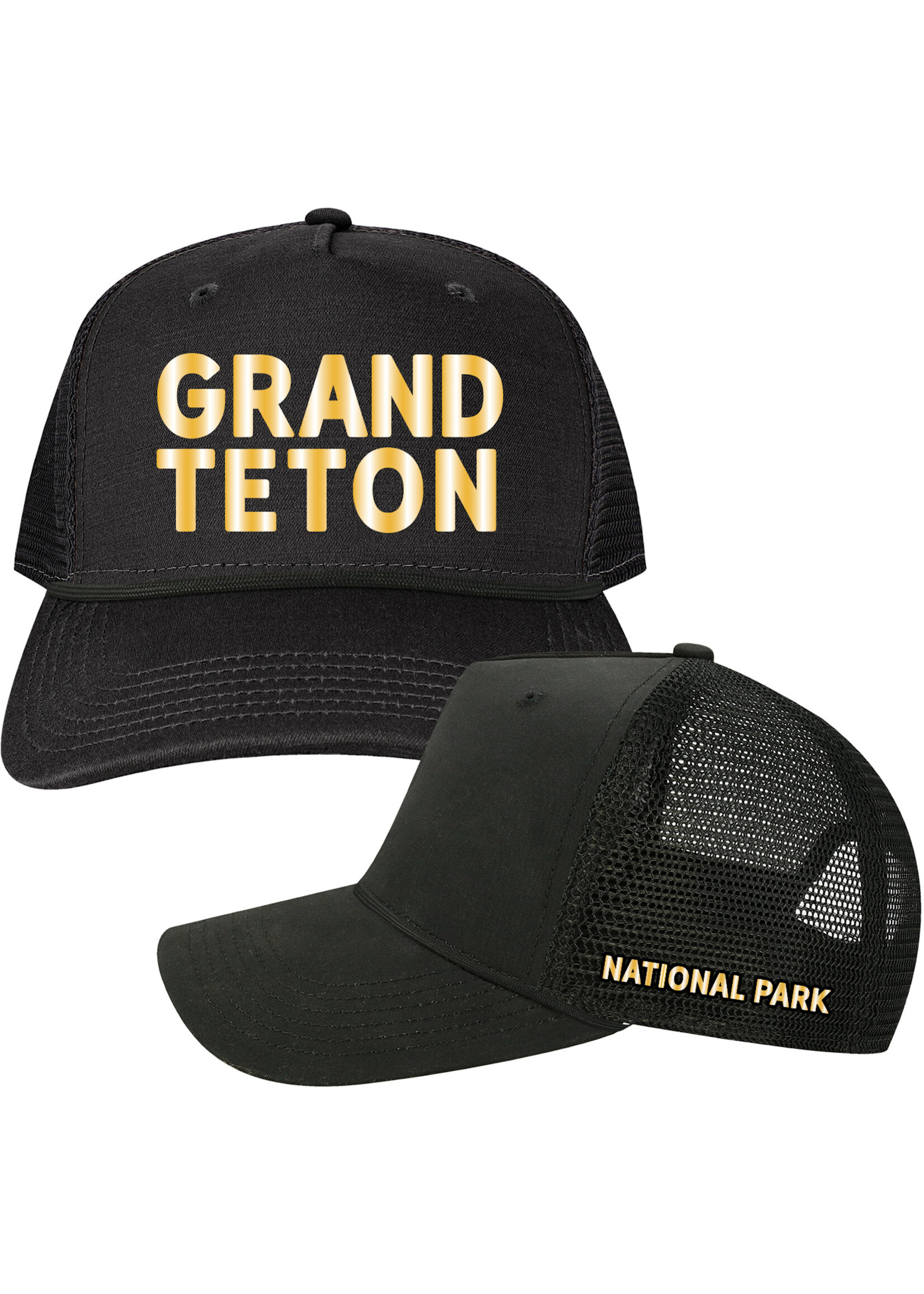 Grand Teton Gold Metallic Hat
