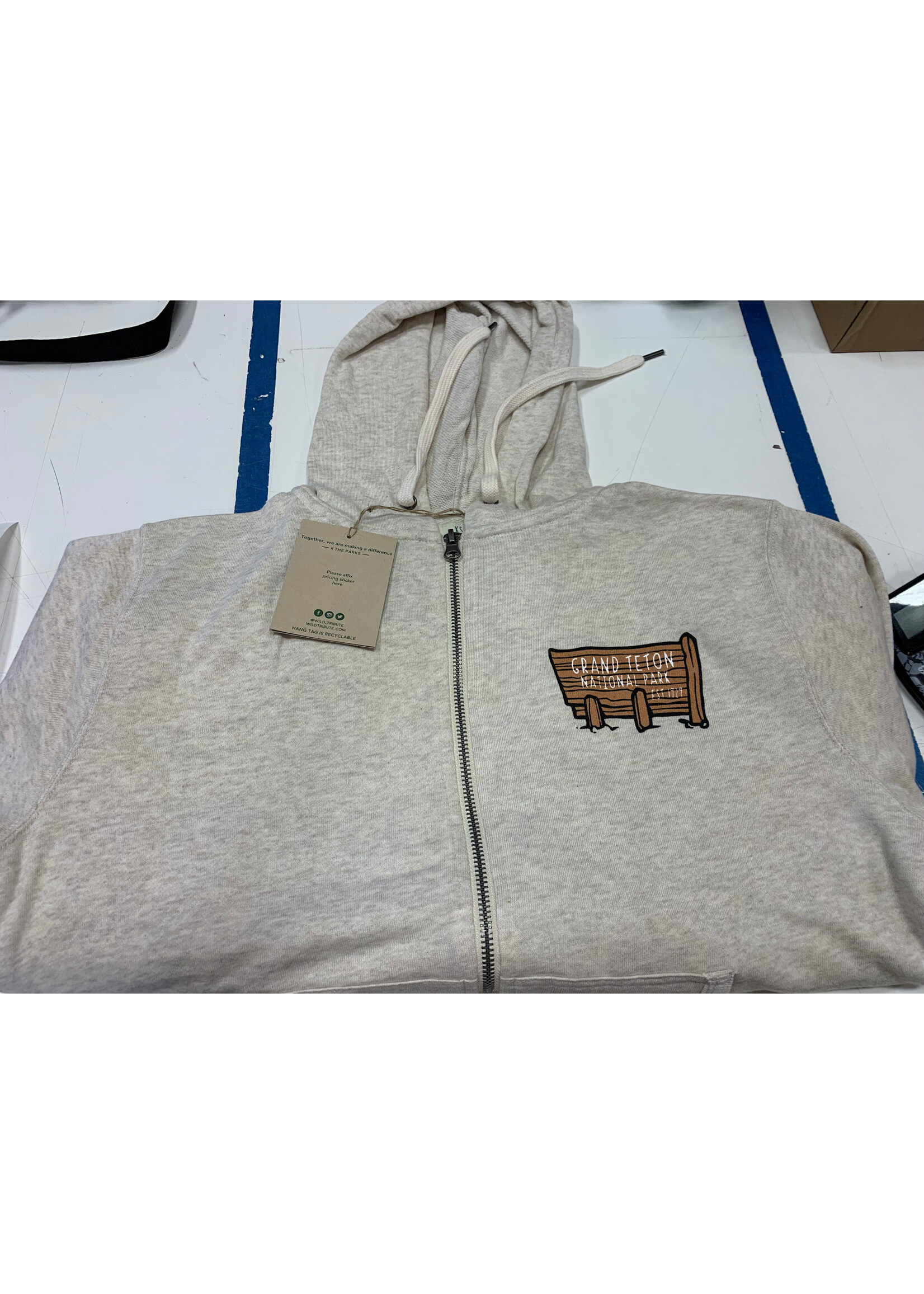 GT Topo Map Zip Hoodie