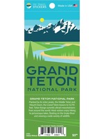 Grand Teton Color Block Sticker