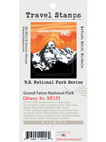 Grand Teton Travel Stamp