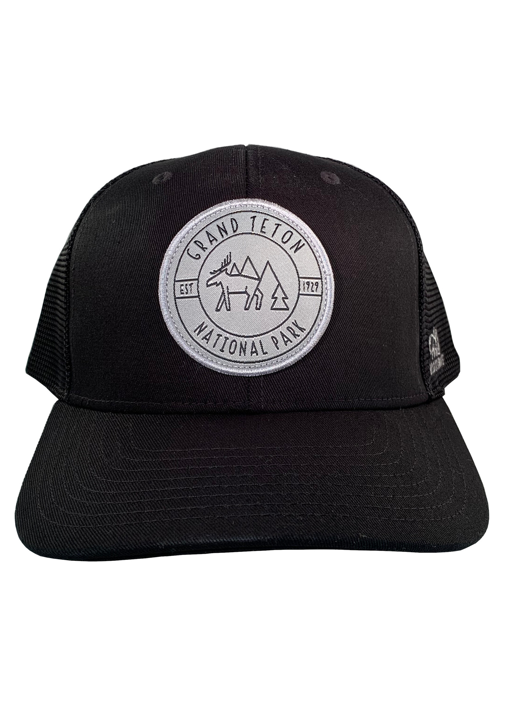 Grand Teton Moose Black Hat