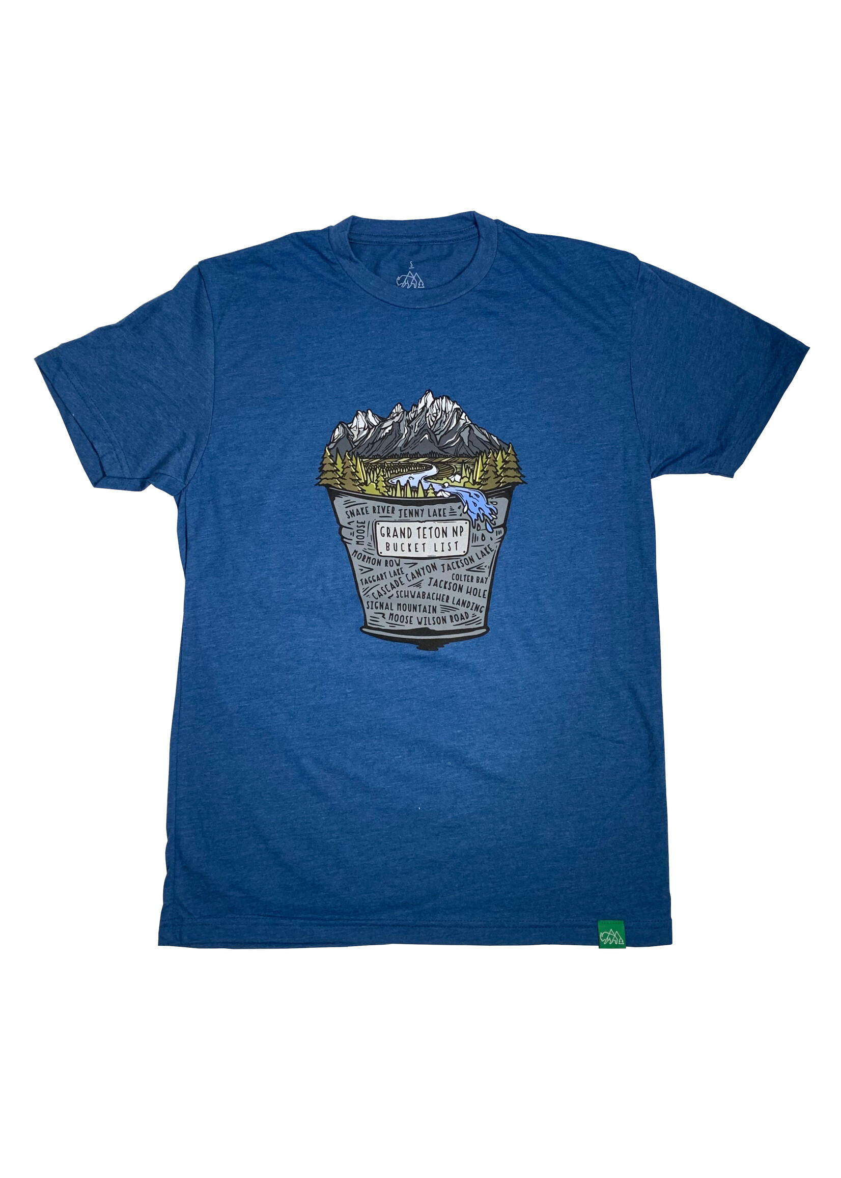 Grand Teton Bucket List Tshirt