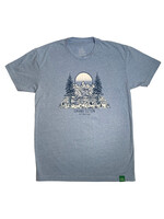 Grand Teton Triangle Blue Tshirt