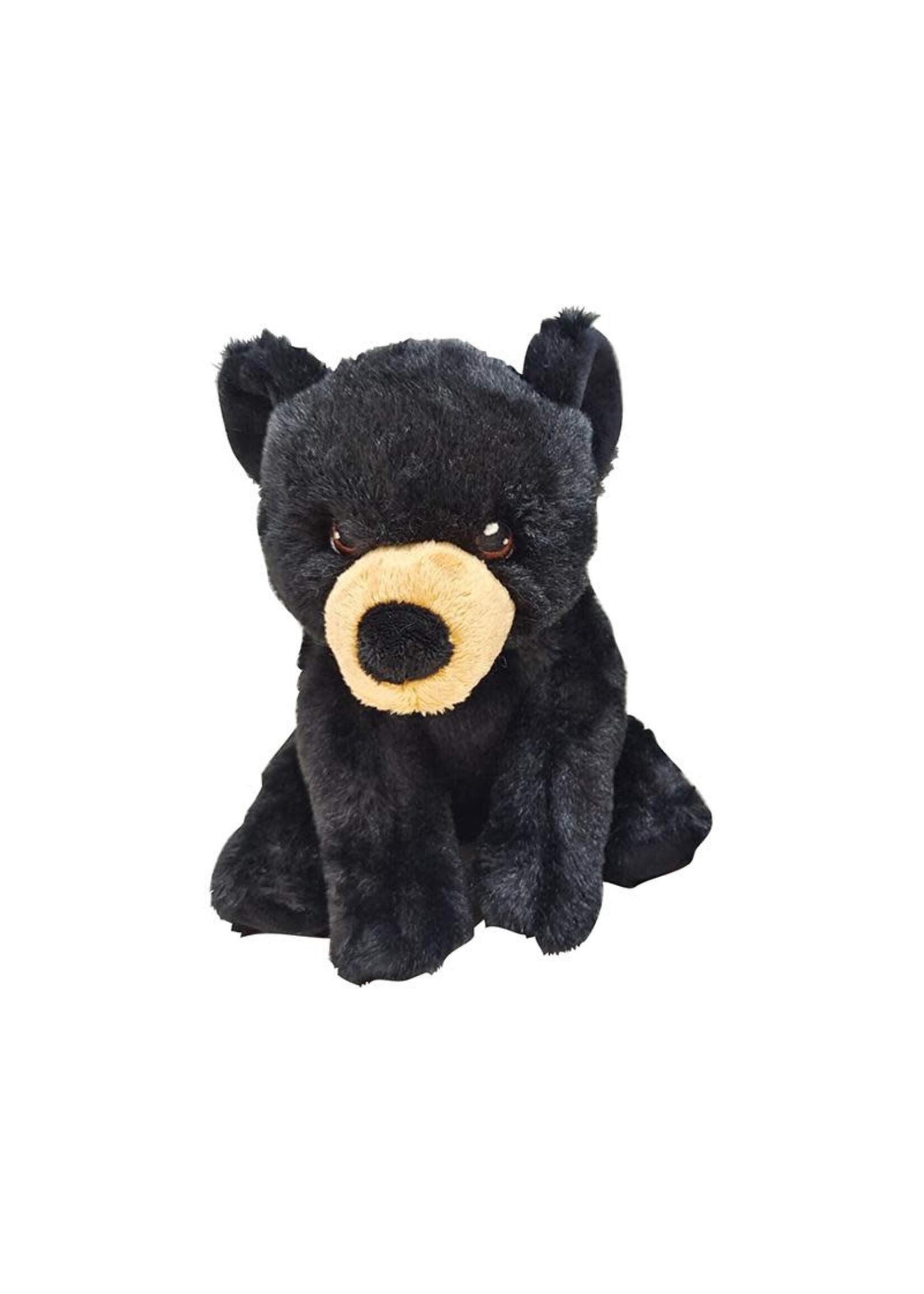 Eco Pal Small Black Bear Plush 9"