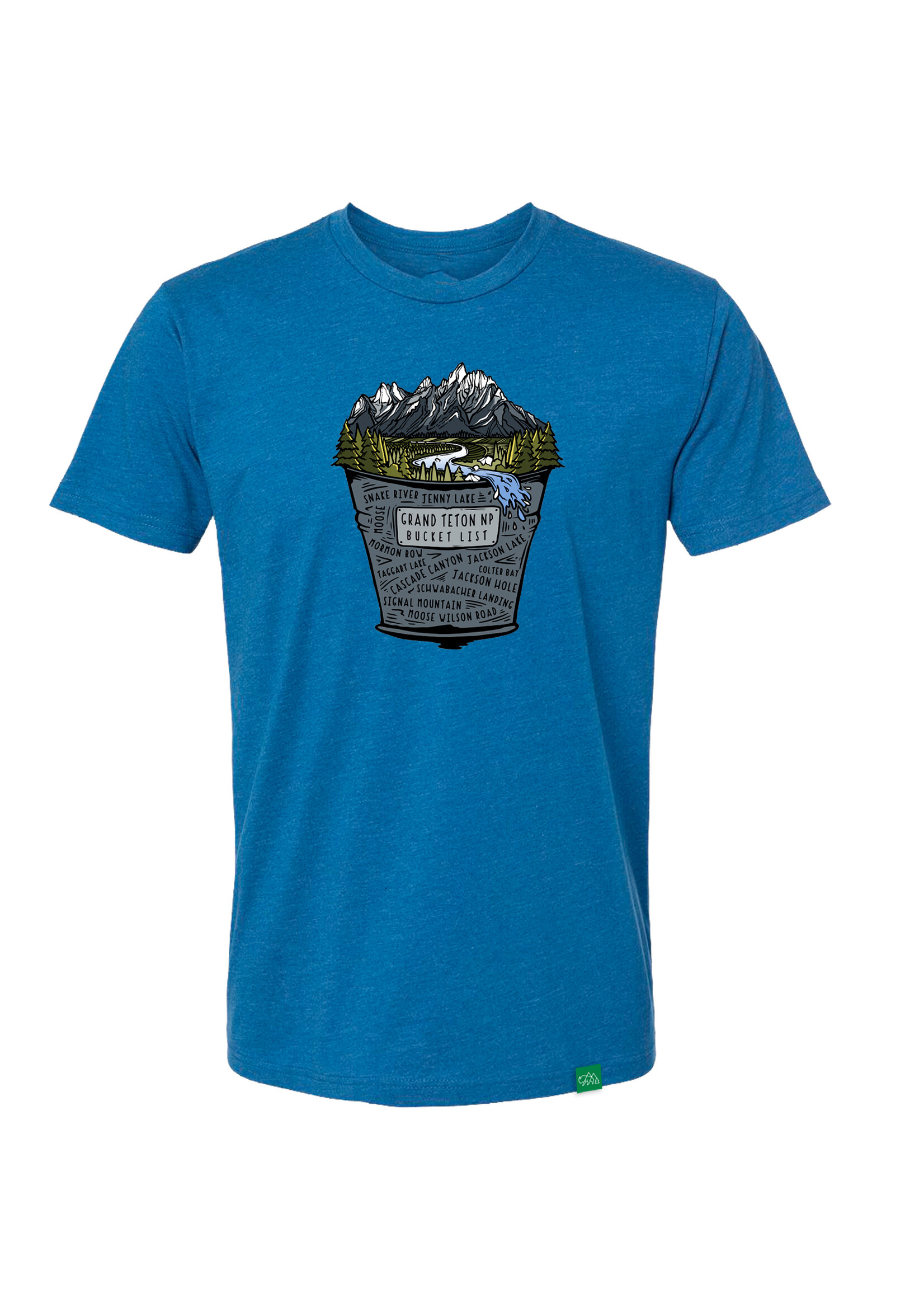 Grand Teton Bucket List Tshirt