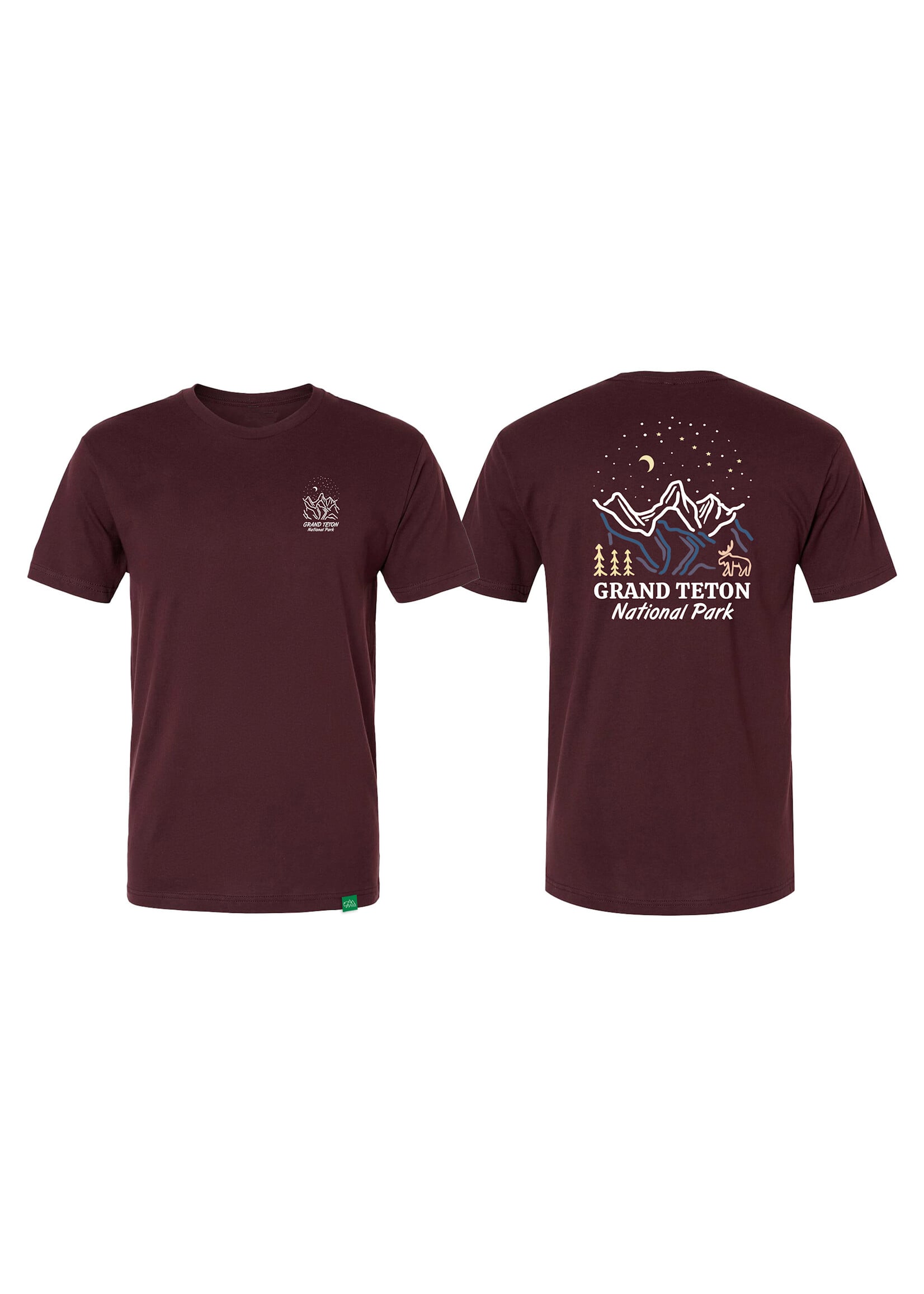 Grand Teton Night Sky Tshirt