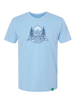Grand Teton Triangle Blue Tshirt