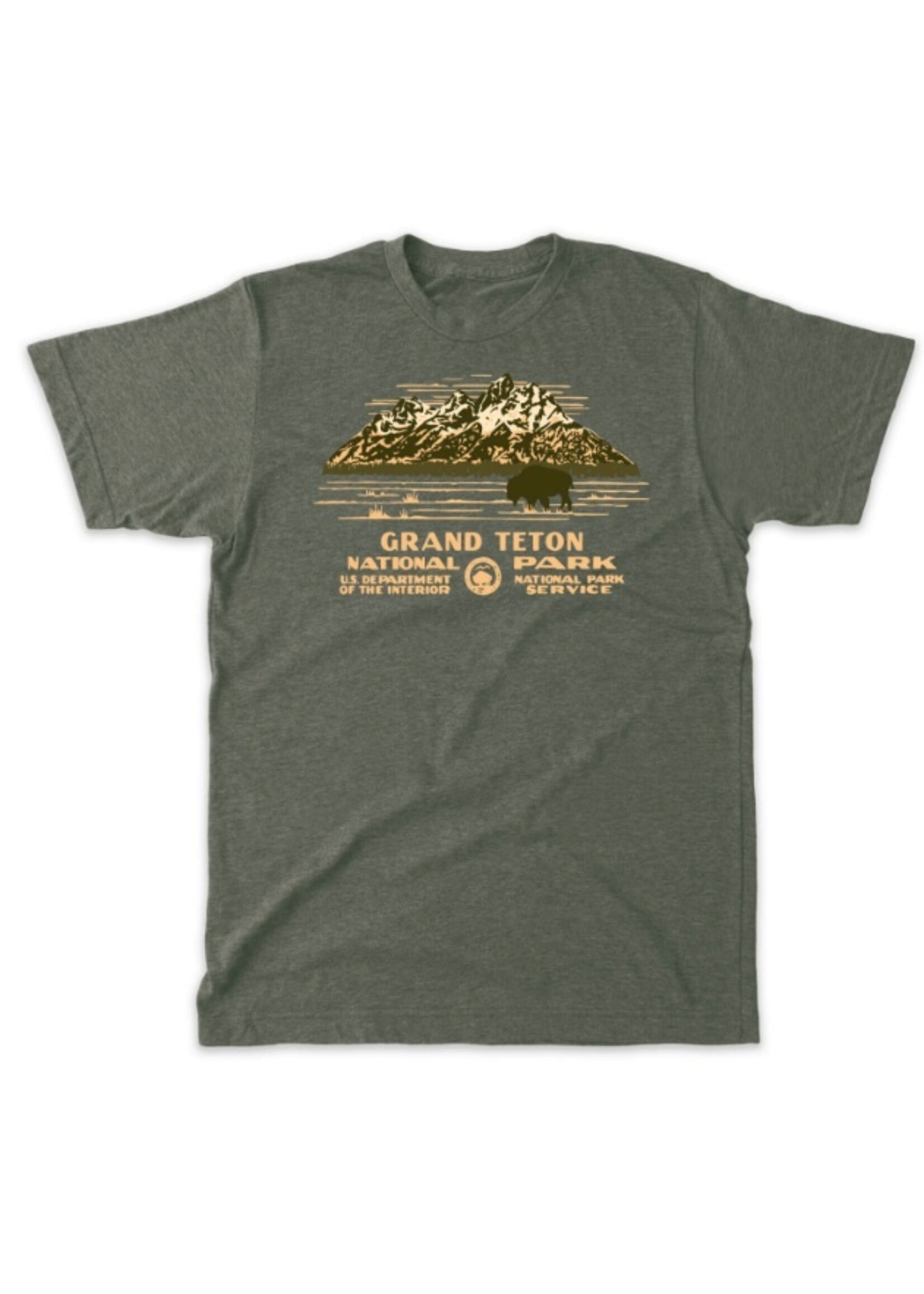 GTNP Bison Modern WPA Tshirt
