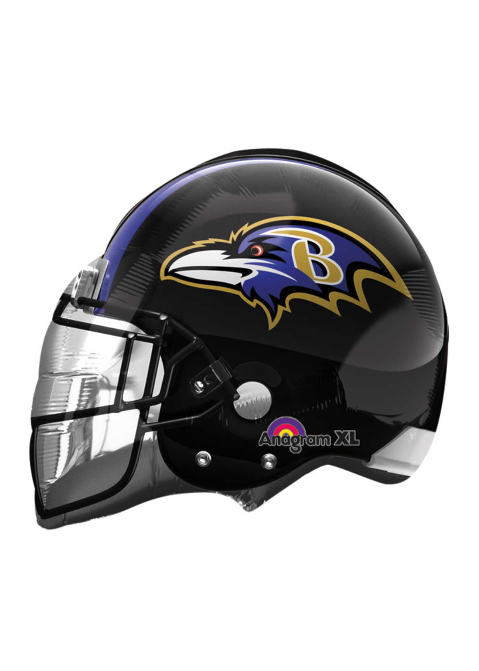 Anagram 58786 24 in. Baltimore Ravens Jersey Foil Balloon