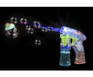 LED Light-up Bubble Gun