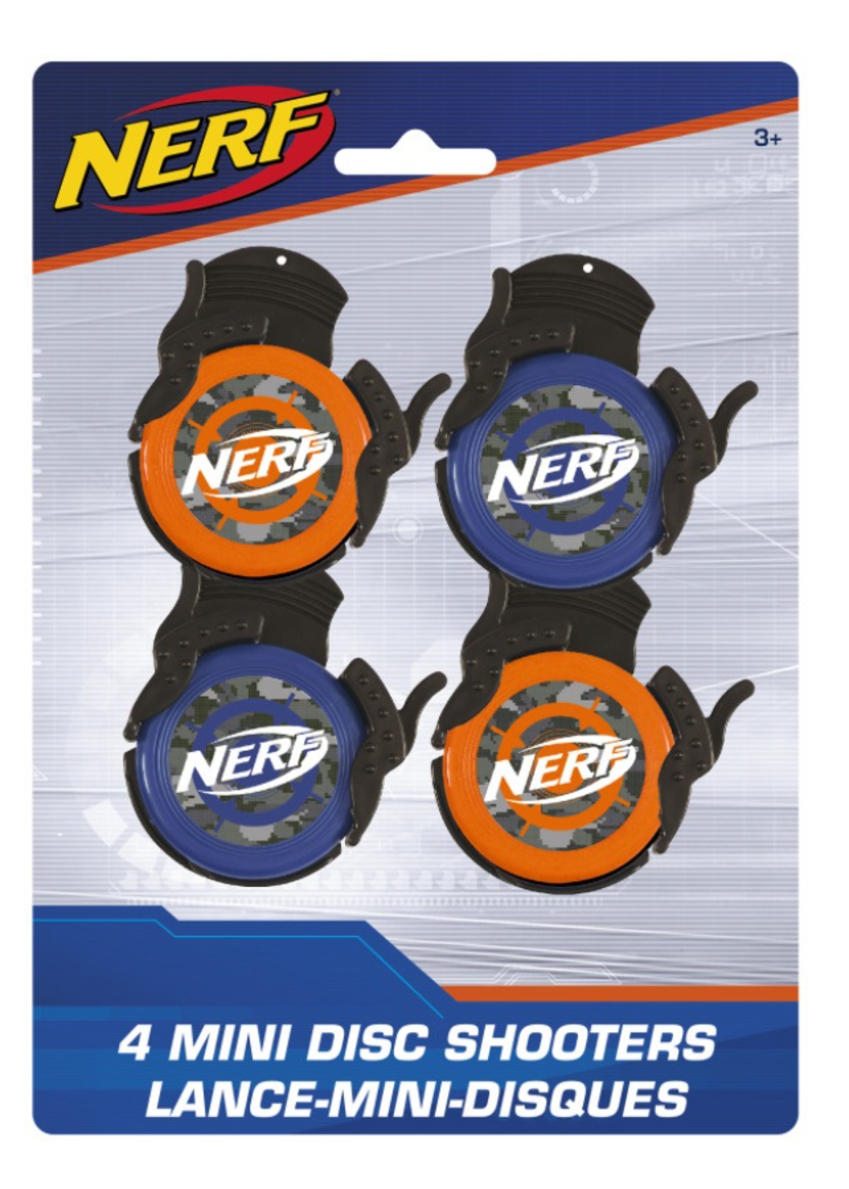 Unique 4ct Nerf Mini Disc Shooters - Icon'z Balloons & Events