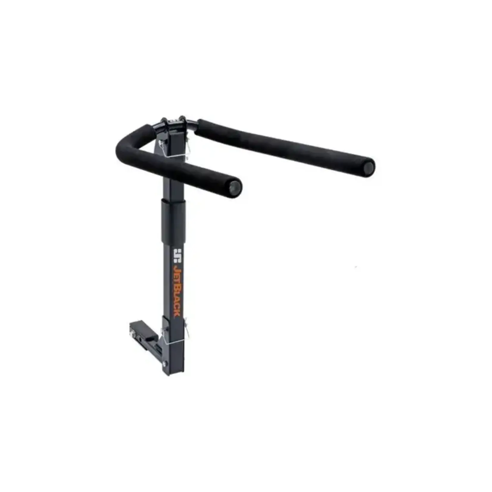Jetblack 4 Bike Folding Hitched Rack w/ 8 Bungee Ties