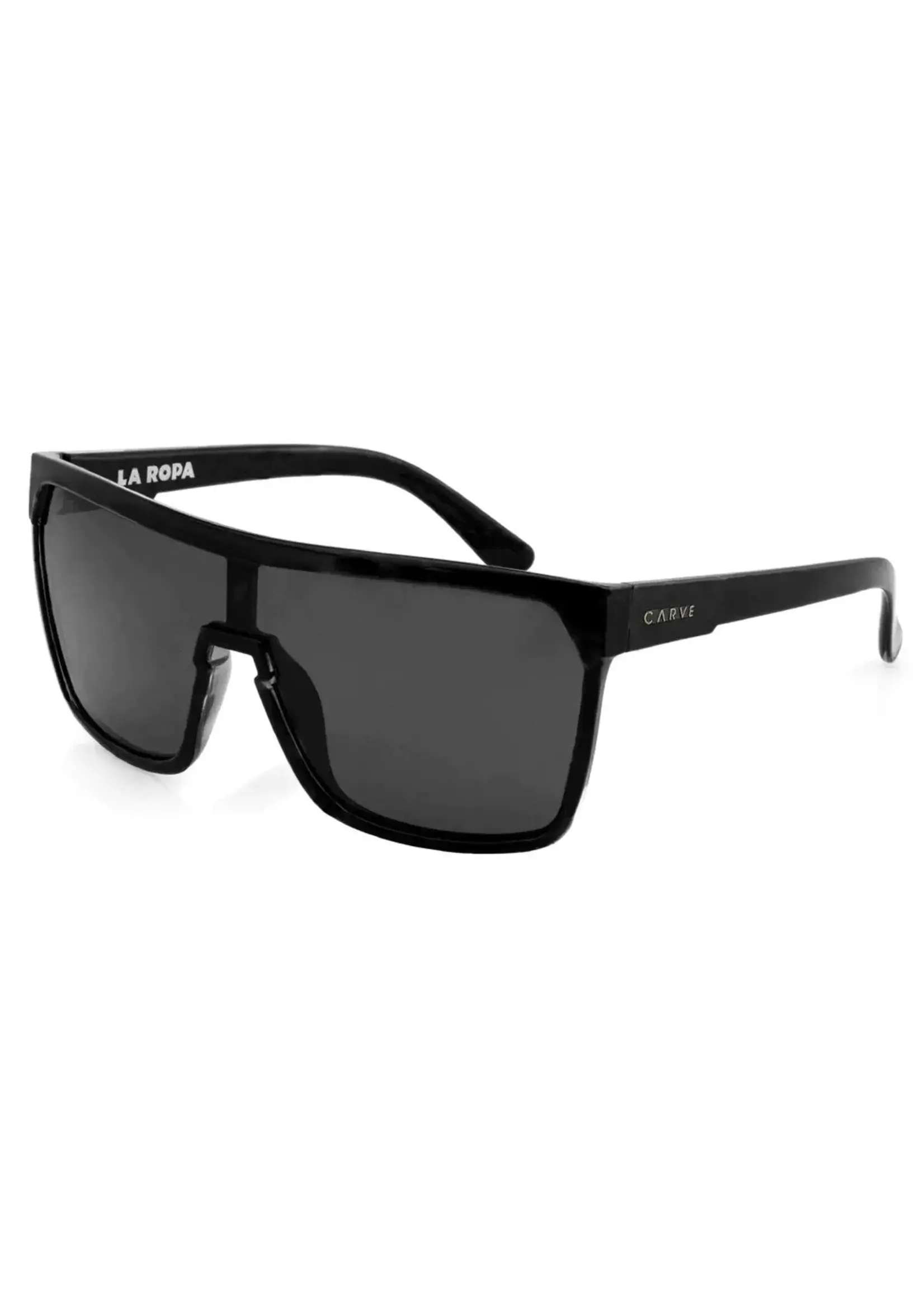 CARVE LA ROPA GLOSS BLACK GREY POLARIZED LENS