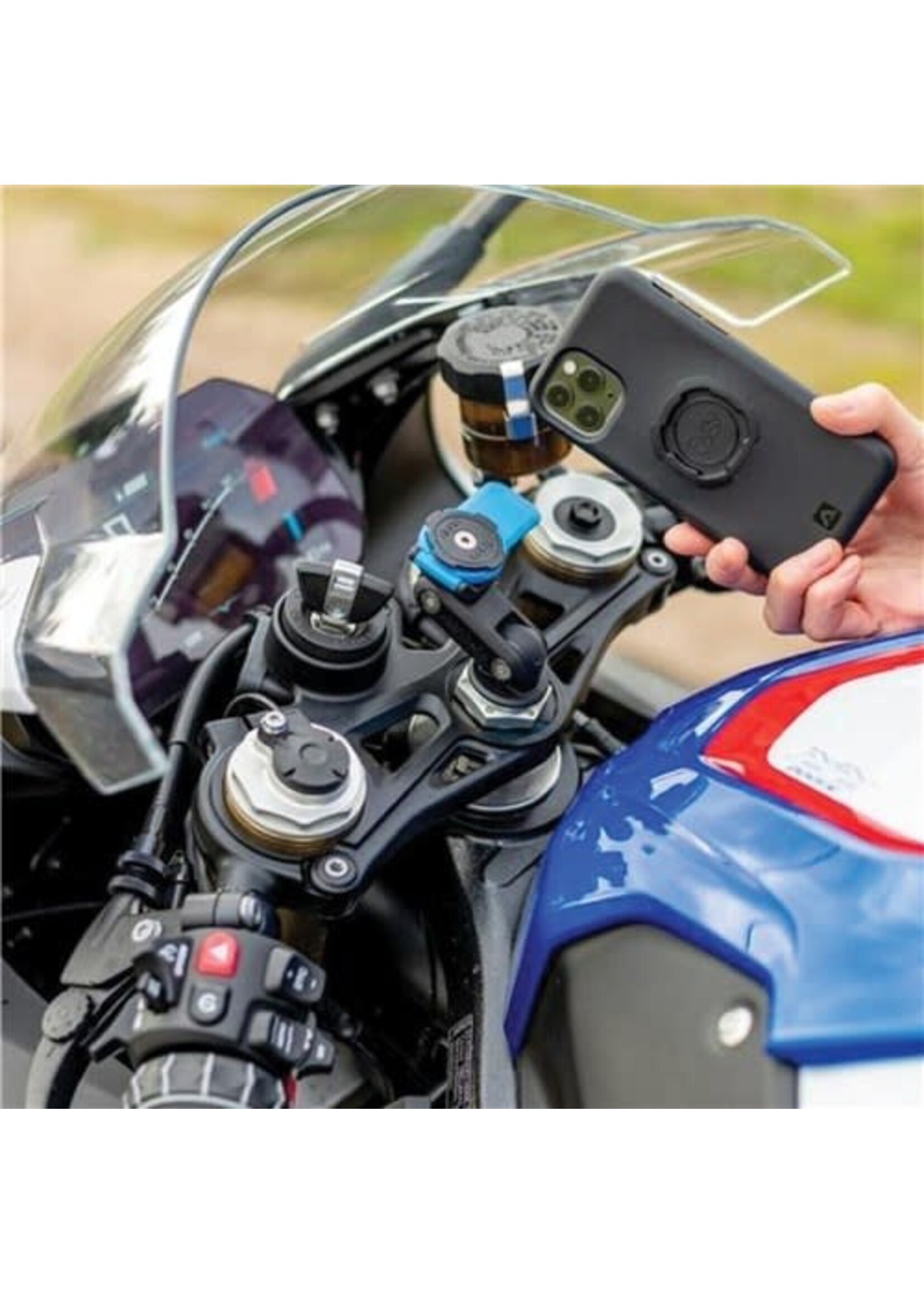 QUAD LOCK MOTORCYCLE FORK STEM MOUNT