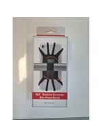 PHONE WRAP MOUNT RUBBER WITH SWIVEL BLACK