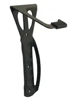 Wall Mount Hook Black 55mm