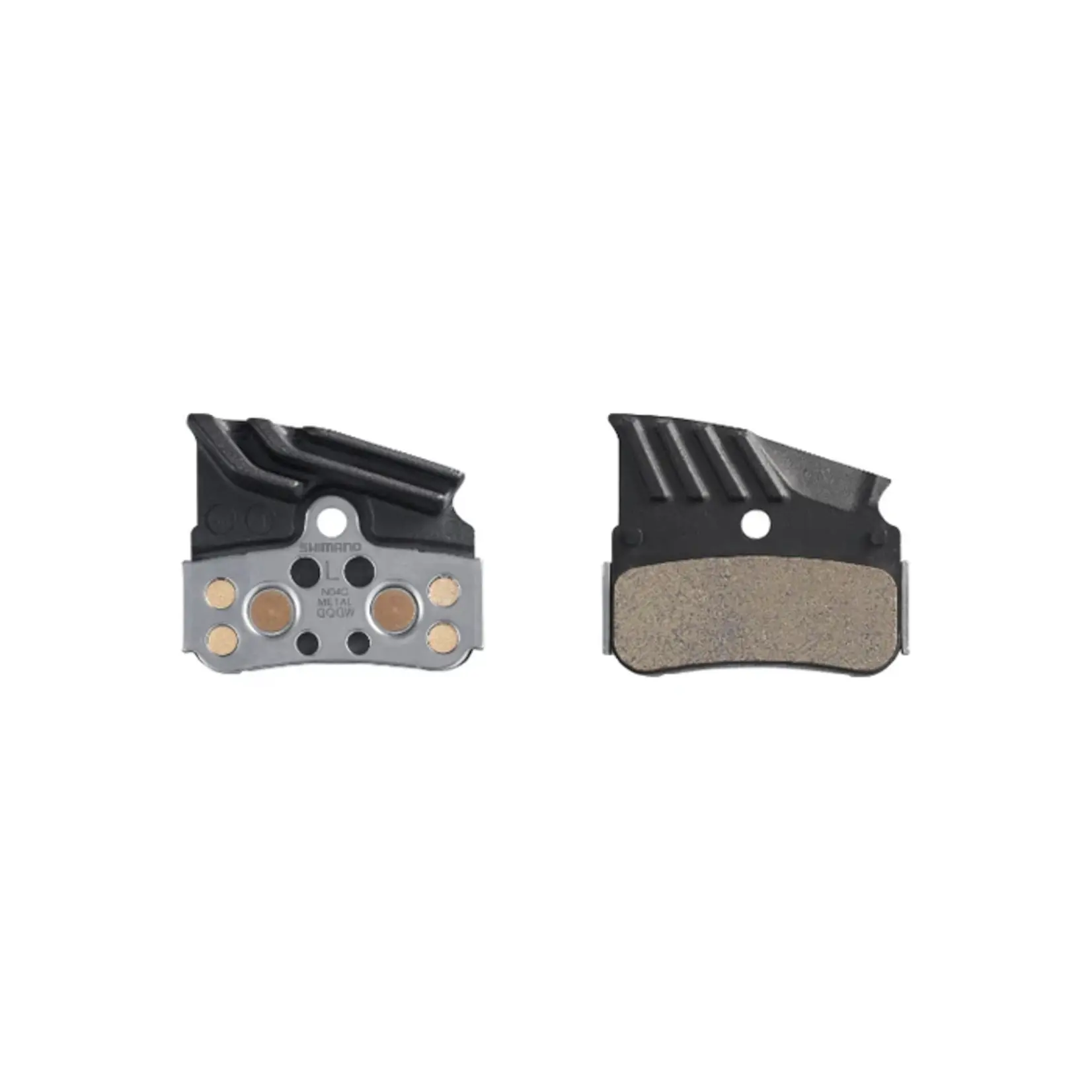 Shimano 4 Piston Brake Pads Metal Finned BR-M9120