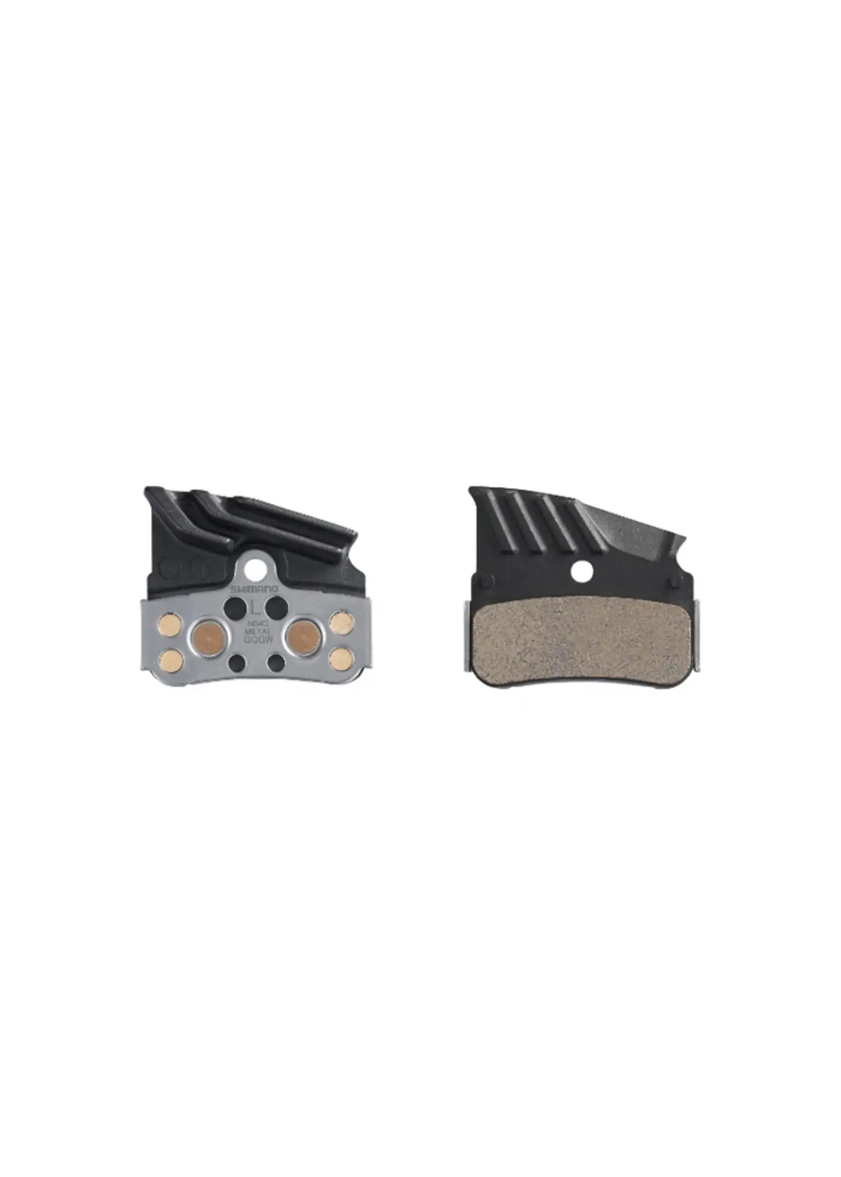 Shimano 4 Piston Brake Pads Metal Finned BR-M9120