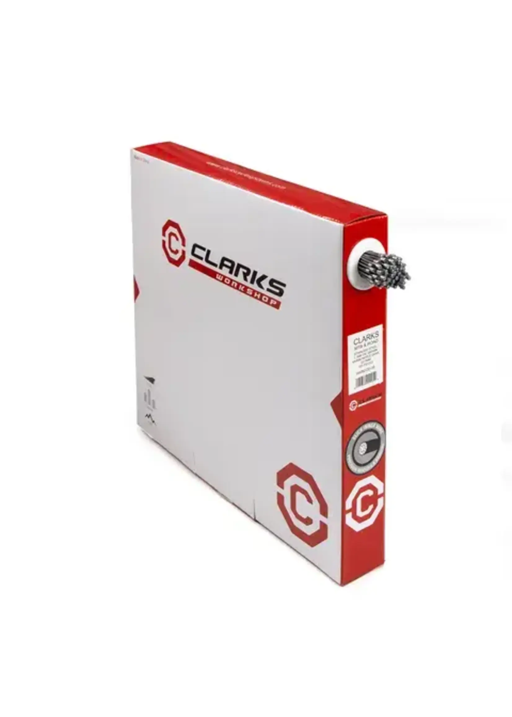 Clarks 1.1mm Inner Cable PRE-LUBED Road 4x4mm Nipple 2275mm