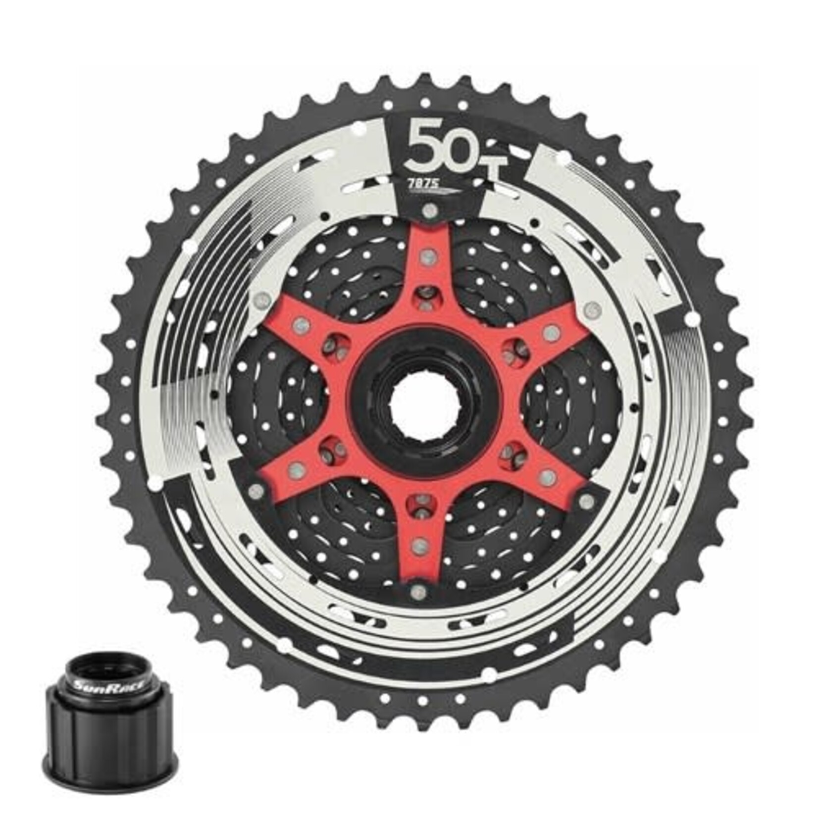 MZ91X 12 Speed Cassette 10-50t Silver/Black