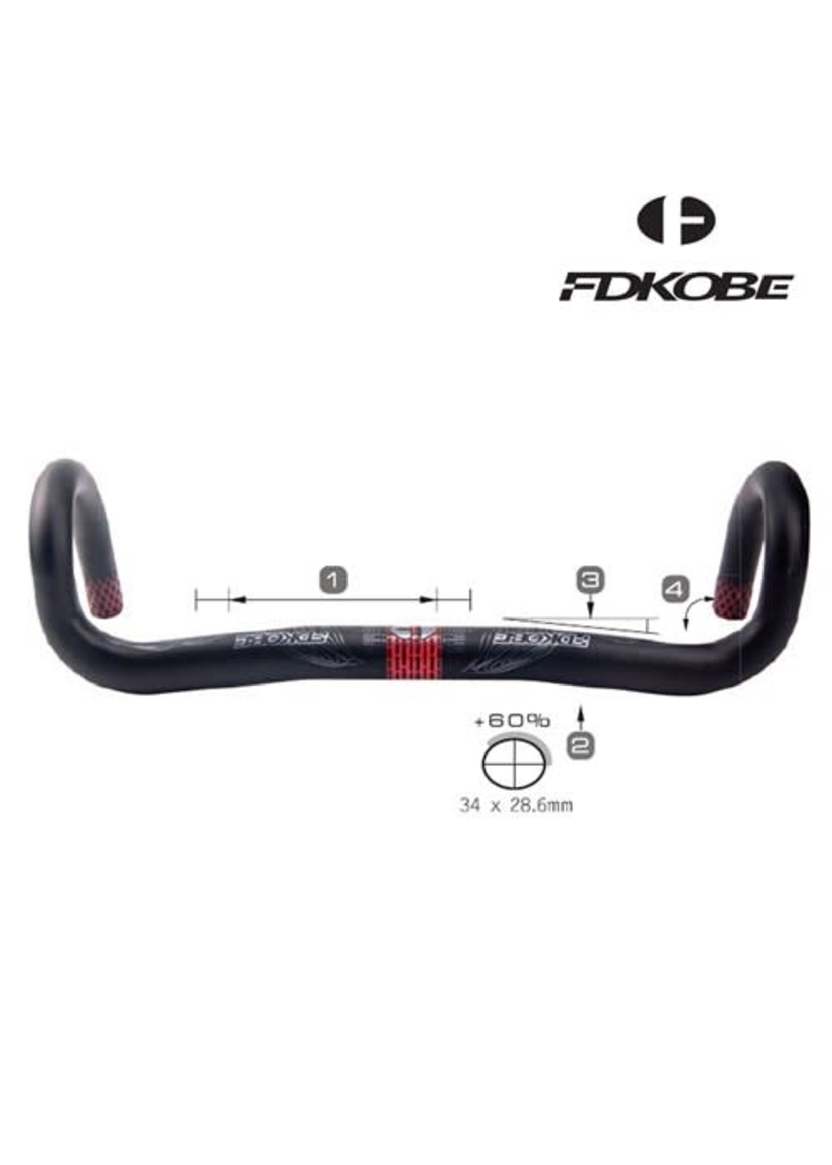 FD KOBE DROP BARS 440MM