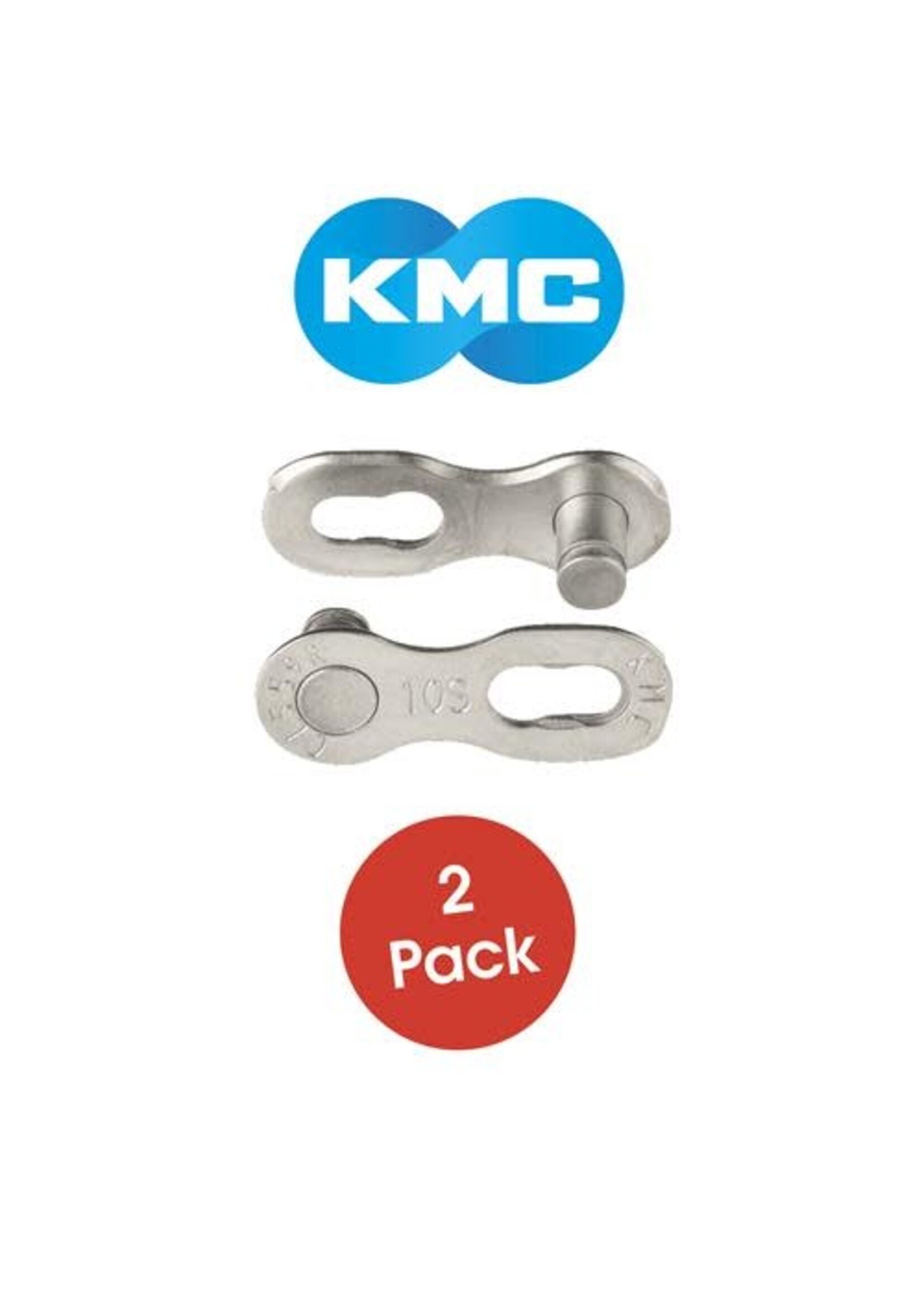 KMC 10 Speed Connector Link x2 Re-usable (Shim Comp)