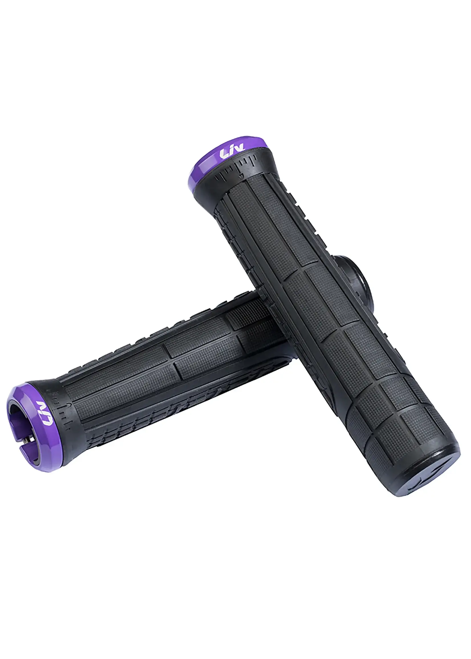 Giant LIV SUPERA DOUBLE LOCK-ON GRIP BLACK/PURPLE