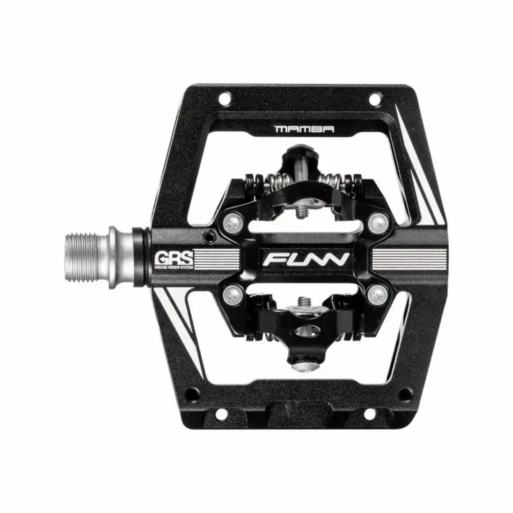 Funn FUNN - pedal - Mamba S - two side clip MTB pedals SPD - black