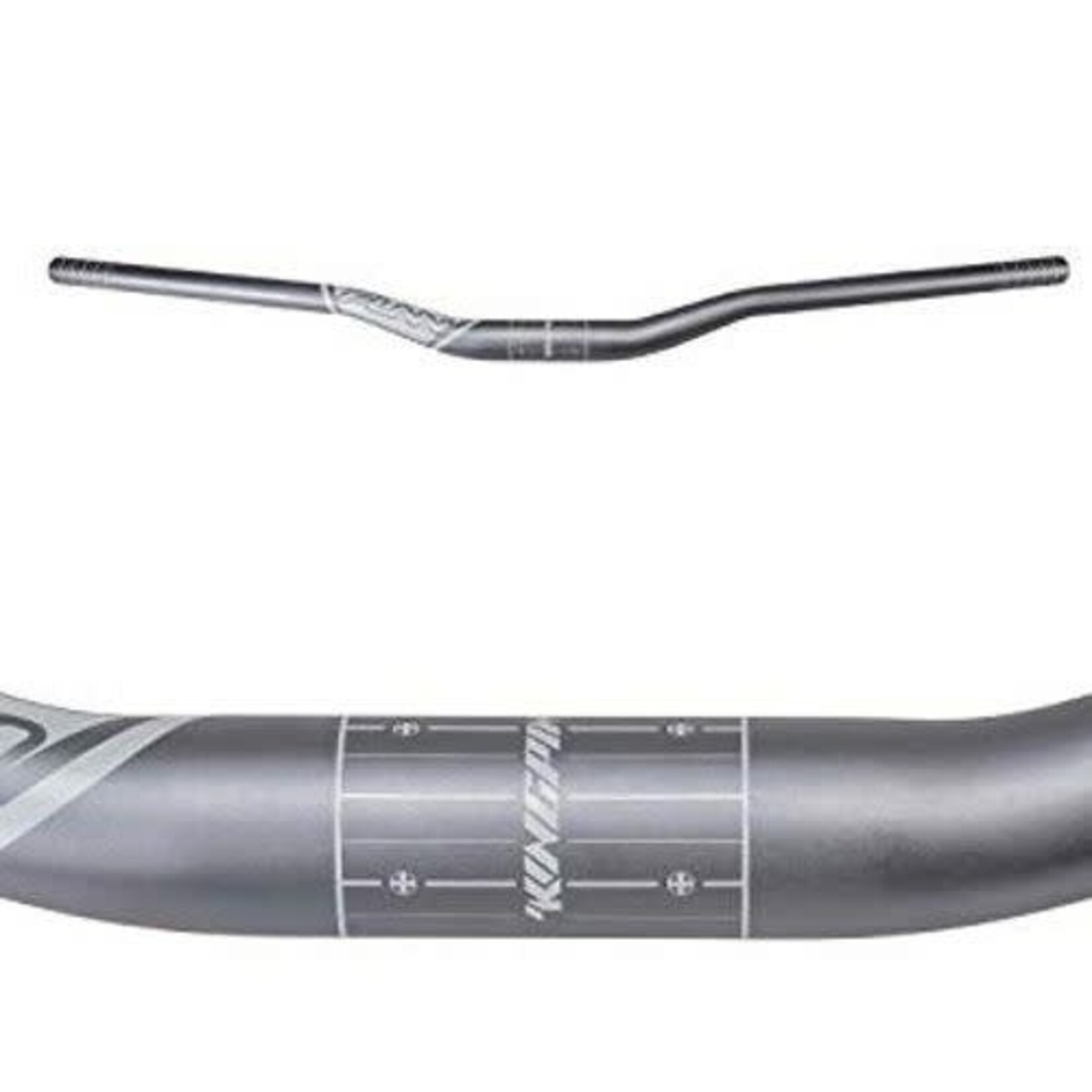 Funn Kingpin 35 handlebar upsweep 5.5 - backsweep 8 - grey