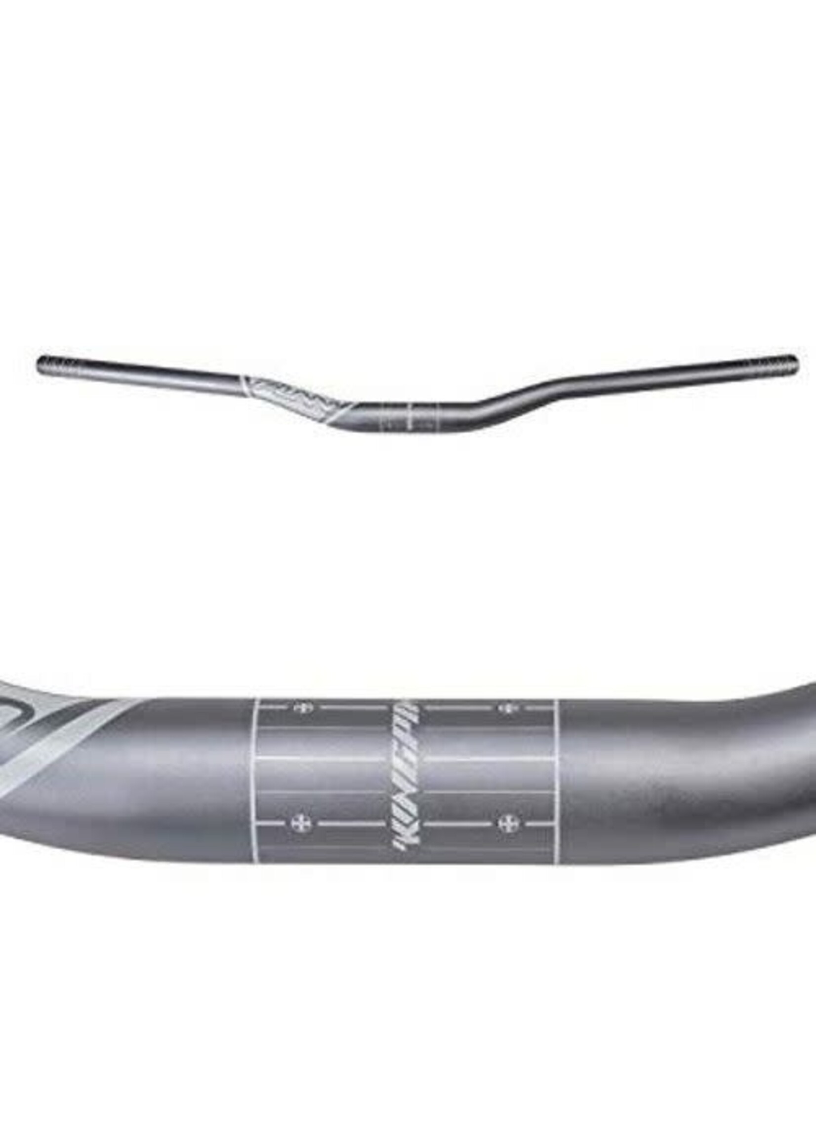 Funn Kingpin 35 handlebar upsweep 5.5 - backsweep 8 - grey