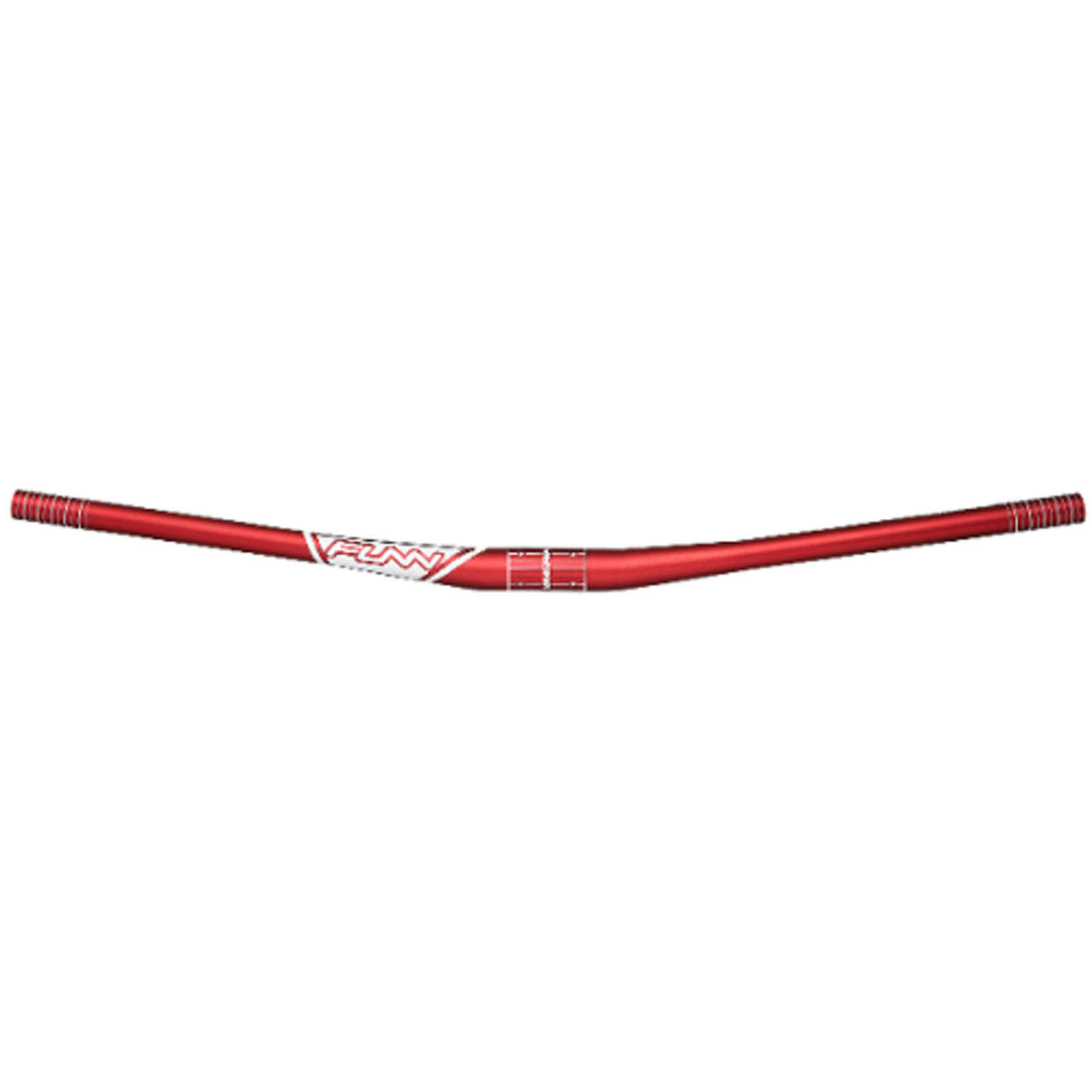 Funn Kingpin 35 handlebar upsweep 5.5 - backsweep 8 - red