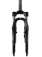 SUSPENSION FORK 20, Threadless, M3010 P COIL Spring, CroMo Steerer. 1 1/8. 9mm Drop Outs.V-Brake ONLY. 40mm Travel