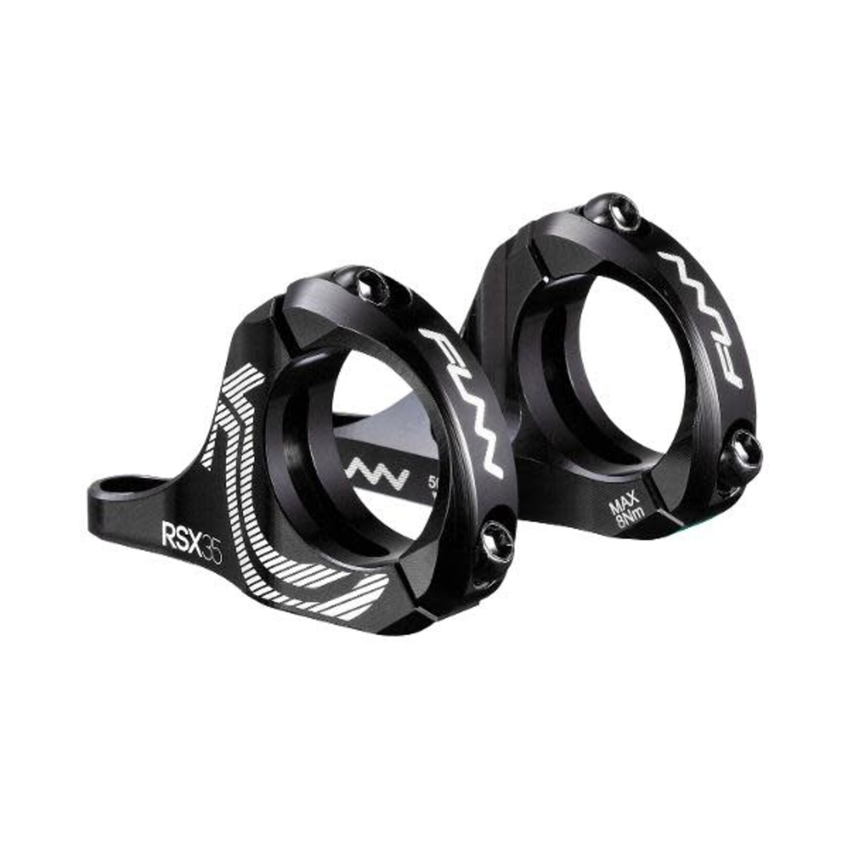 Funn FUNN - Stem - Rsx - 31.8 - Adjustable 45mm/50mm - 30mm Rise - Black