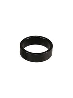 ALLOY HEADSET SPACER 10MM 1 1/8 BLACK